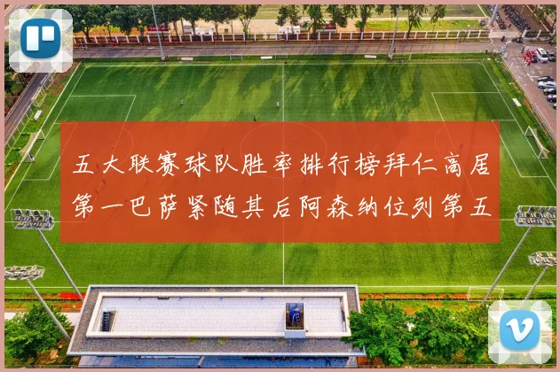 五大联赛球队胜率排行榜拜仁高居第一巴萨紧随其后阿森纳位列第五
